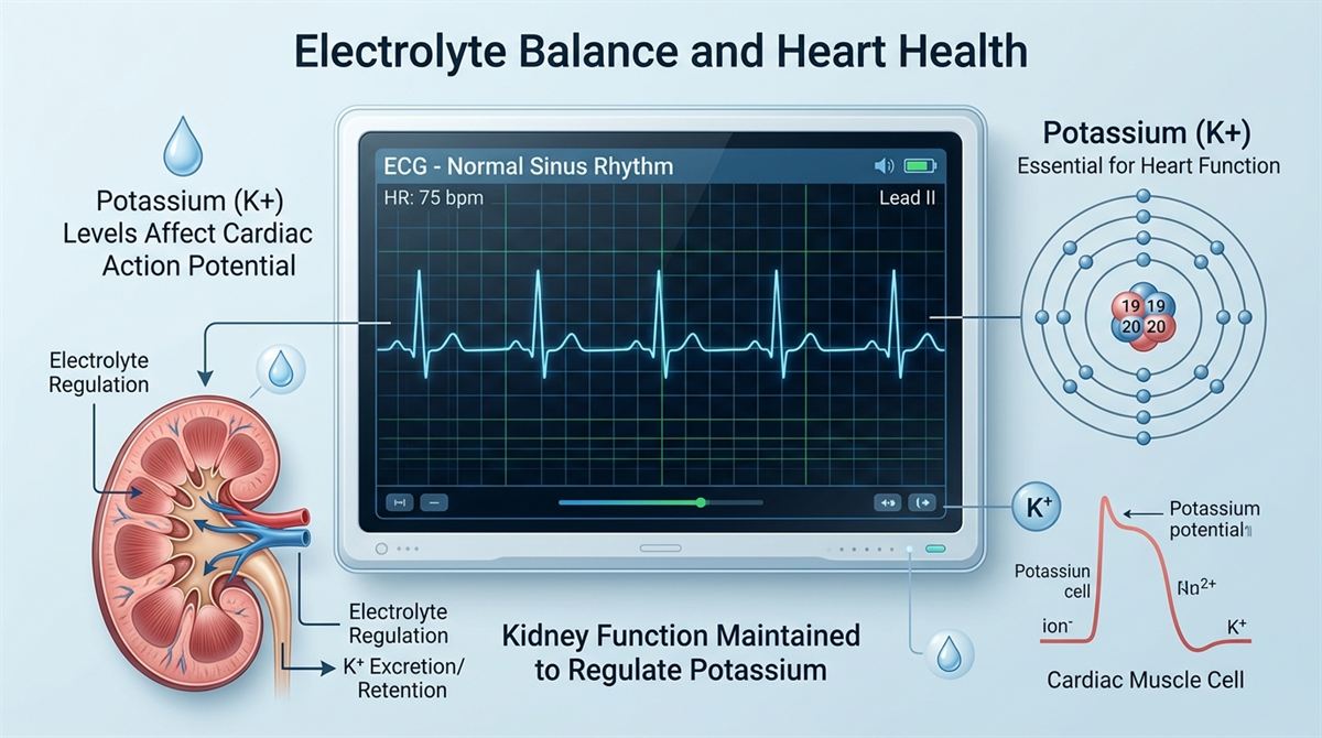 Hyperkalemia in Kidney Patients: Danger Signs, Cardiac Risks & Dietary Controls